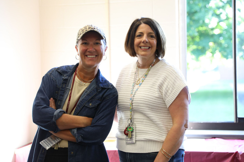teachers smiling