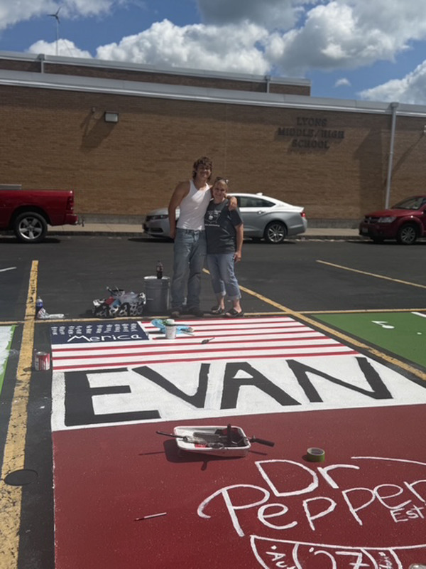 parent and student parking spot