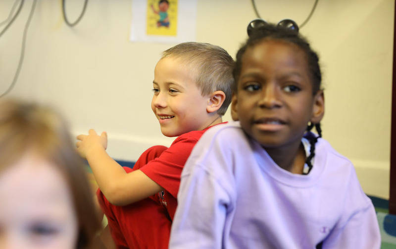 student smiling