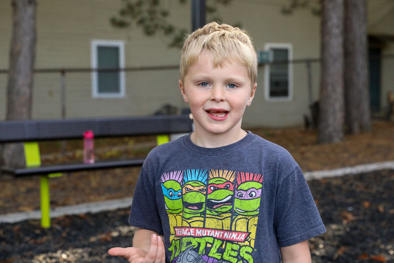 boy on the playground