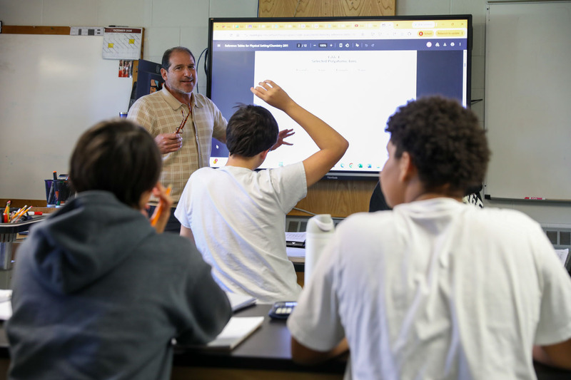 mr. norris teaching chemistry