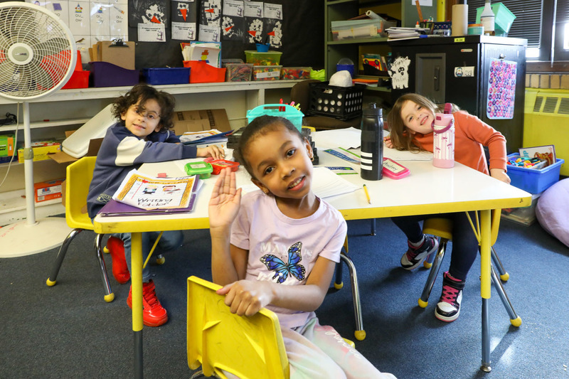 kindergarten students