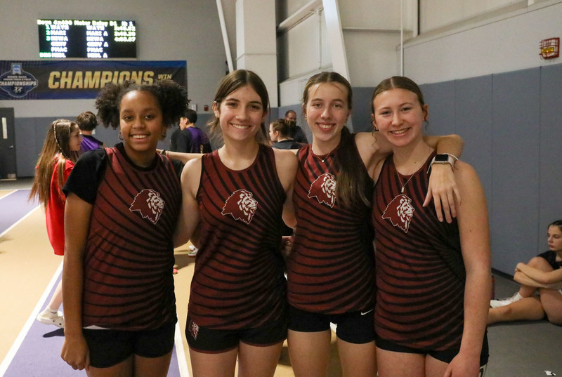 senior athletes posing