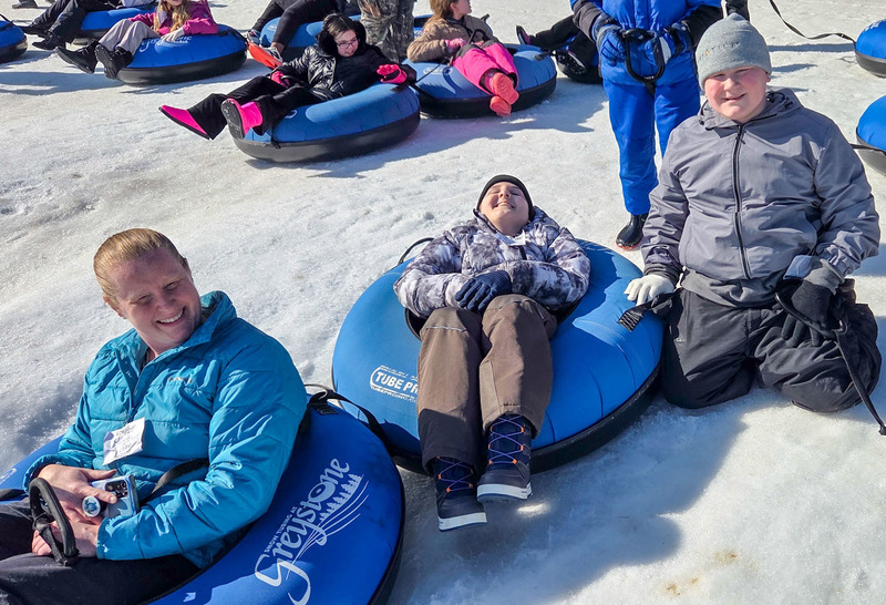 snowtubing