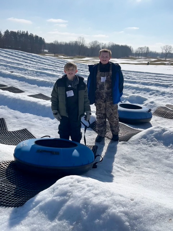students on field trip