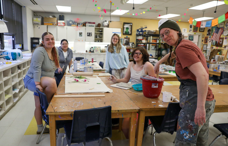 students in mrs. brooks class