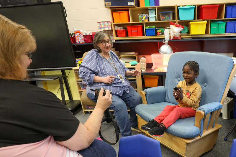 Ms. Petty's Class with Chicks