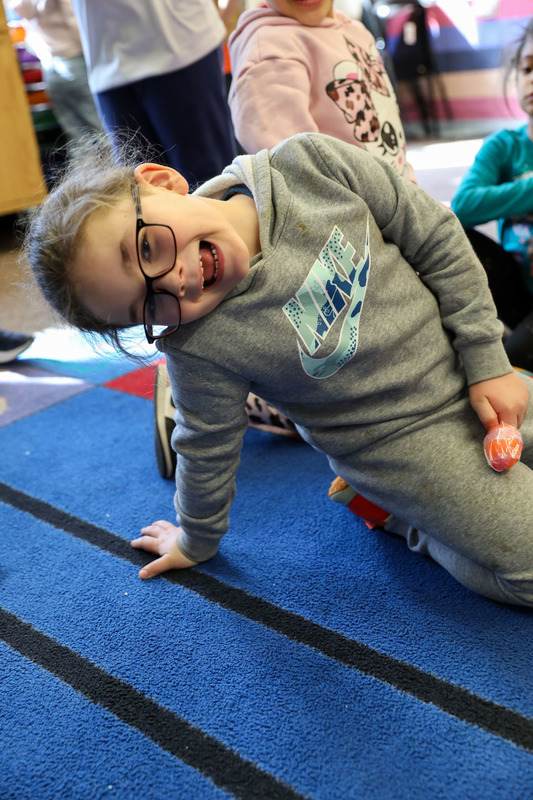 egg maracas in music class
