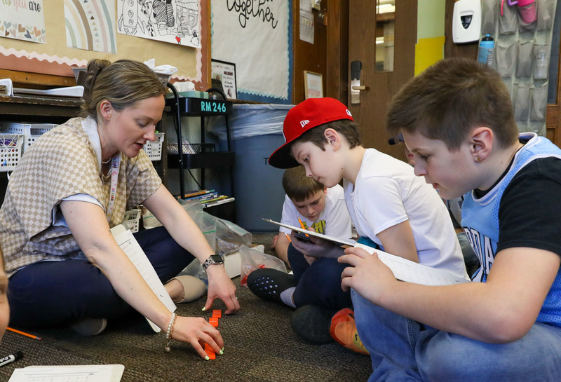 4th grade math centers