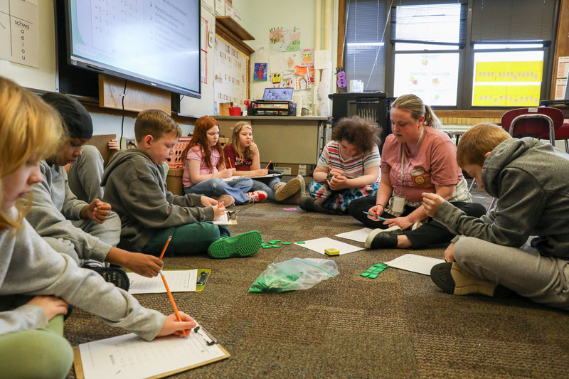 4th grade math centers