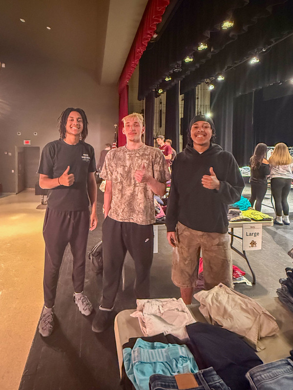 clothing pop up shop