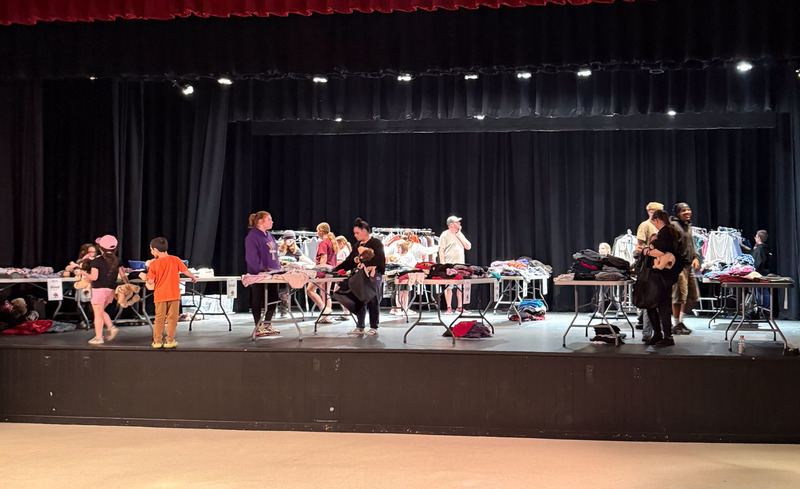 clothing pop up shop