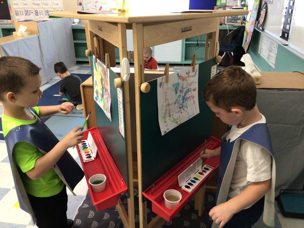 Students involved in fun learning 