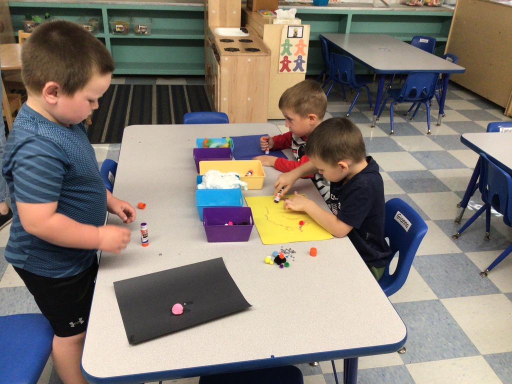 Students involved in fun learning 