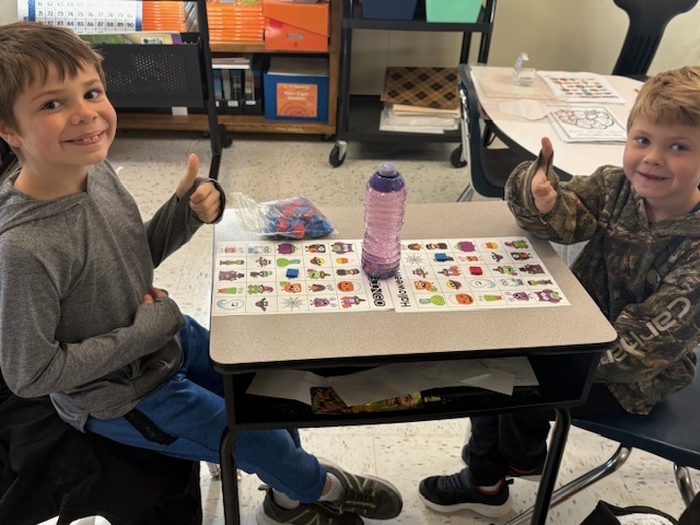 students playing a game.