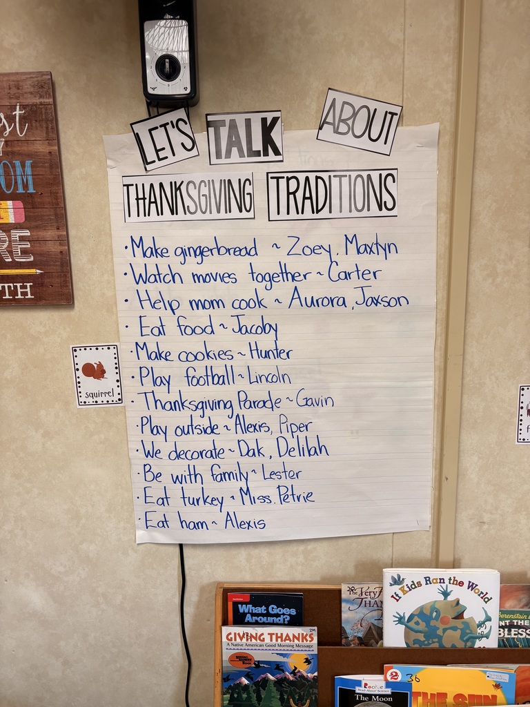 Students engaged in a variety of turkey-themed activities