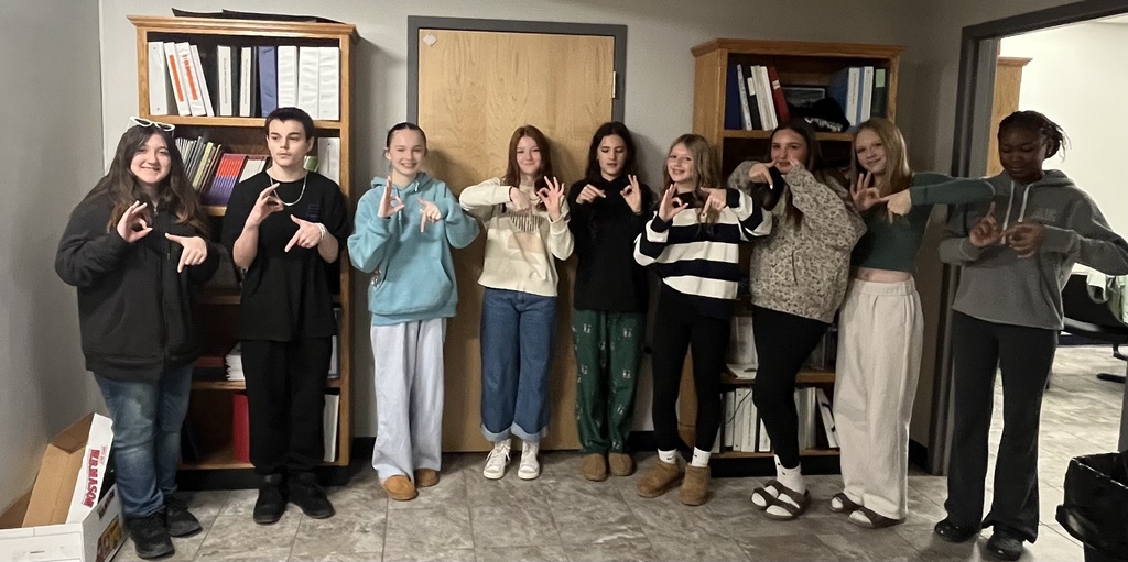 Students in this picture are celebrating the 67th day of school