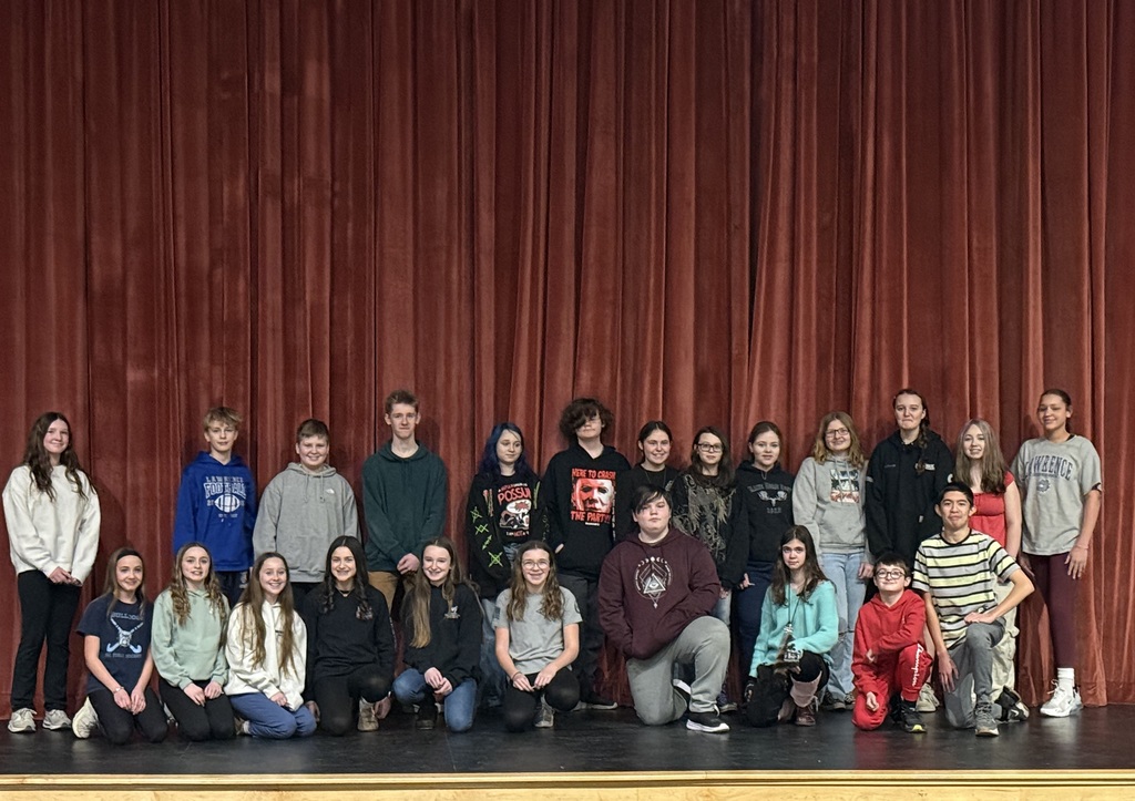 picture of students who are being celebrated. 