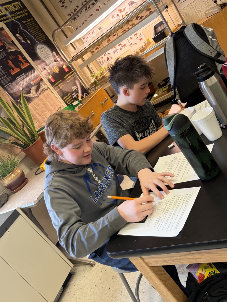 students working on experiments