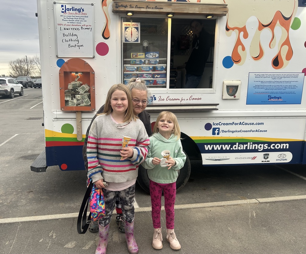 students enjoying their ice-cream. 