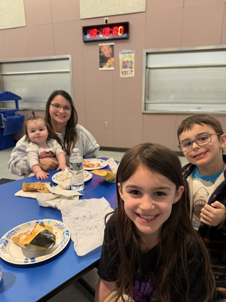 Pictures of students and family from literacy night.
