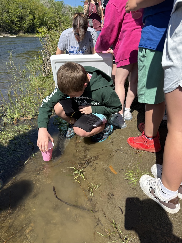 students on a field trip.