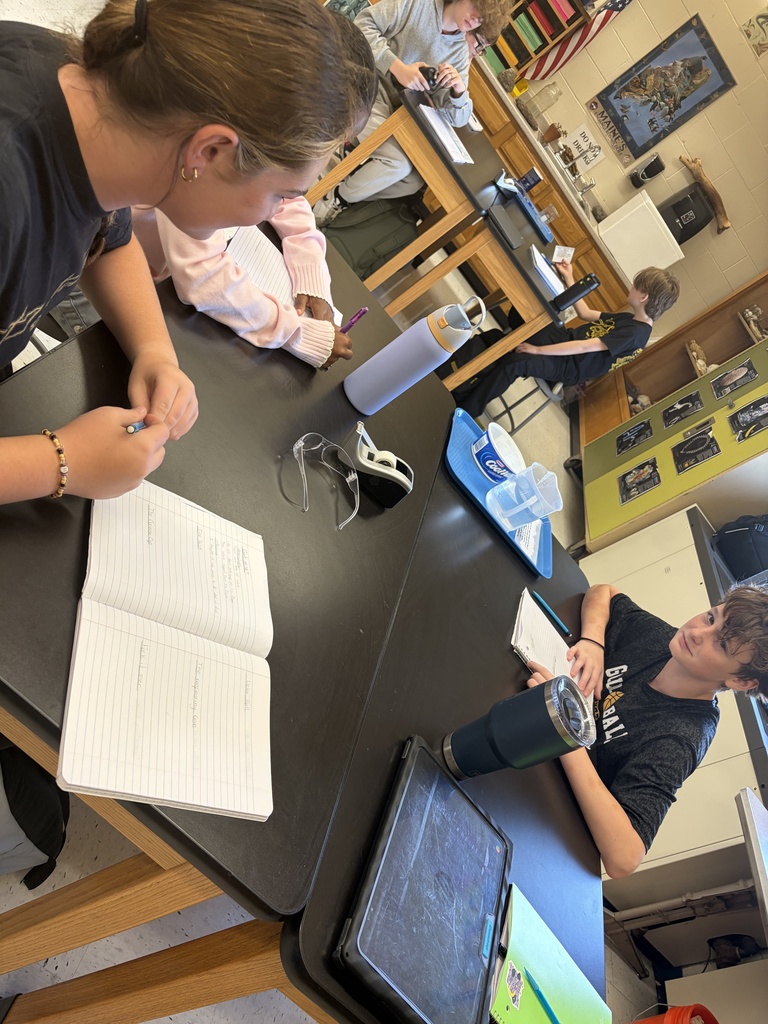 Students learn to make observations in grade 7 science.
