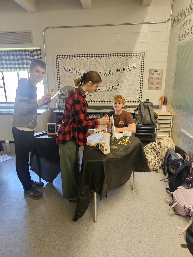 Seventh graders explored the Middle and New England Colonies through a hands-on colonial marketplace activity.