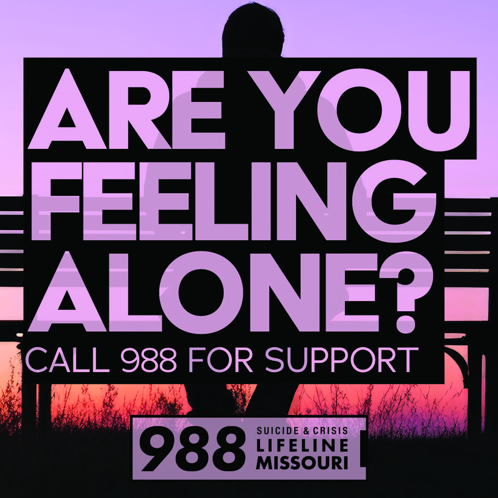 988 Are You Feeling Alone Graphic