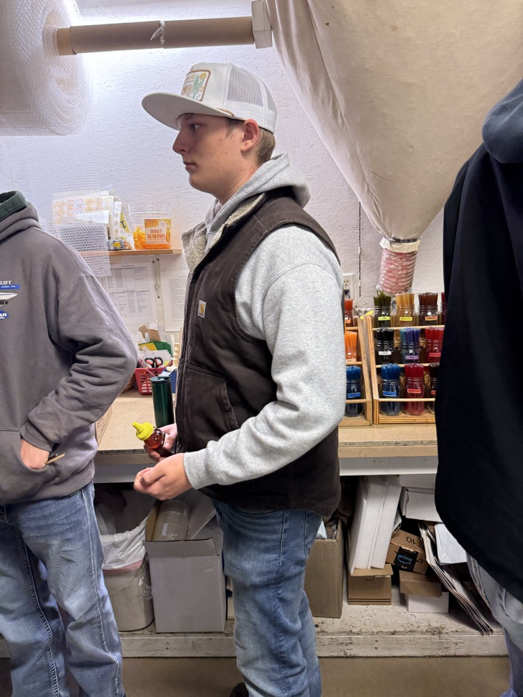 inside honey facility 