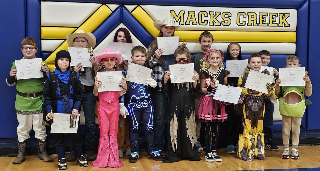 Character Trait winners