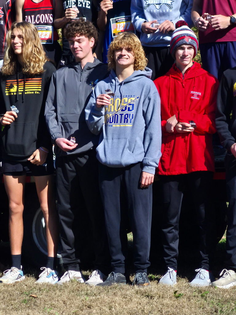 Carter on Medal stand