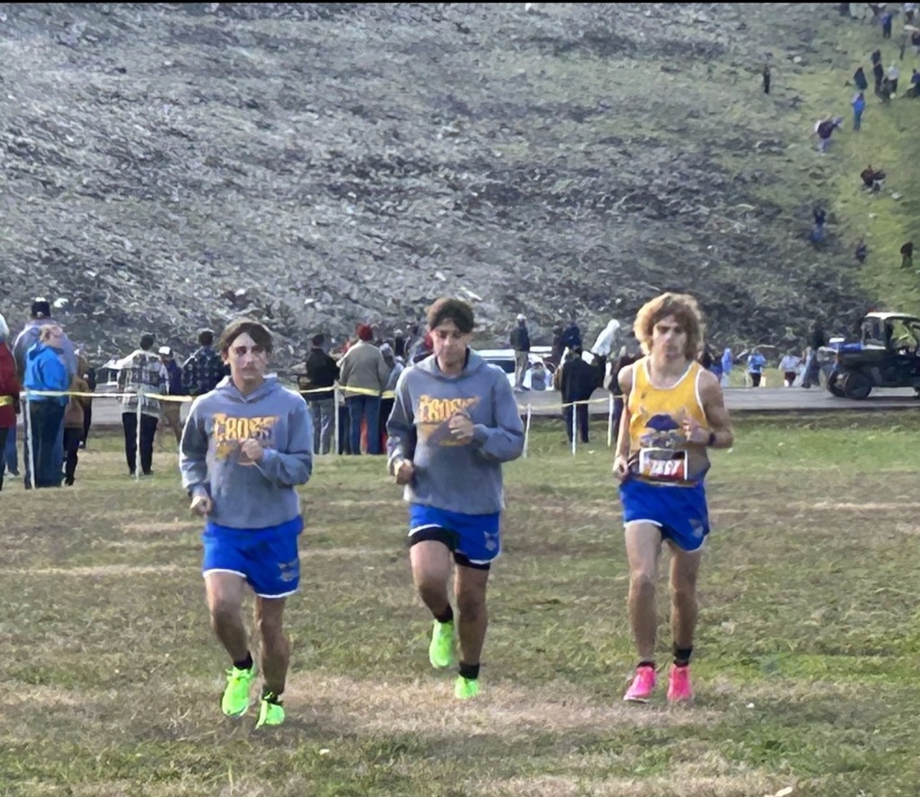 XC Boys warm up 