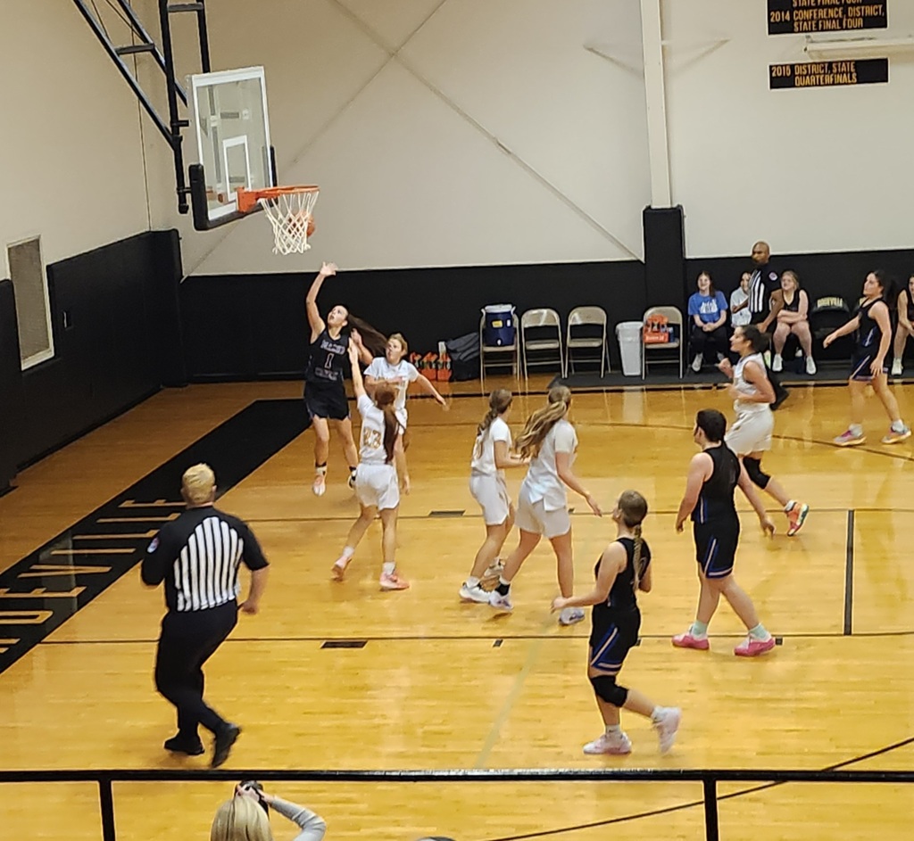 Girls Basketball action shot
