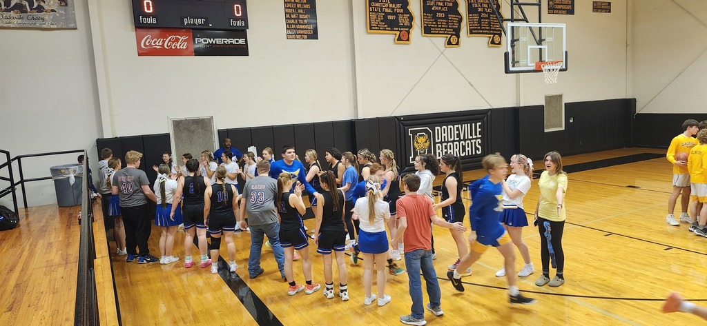 Girls Basketball action shot