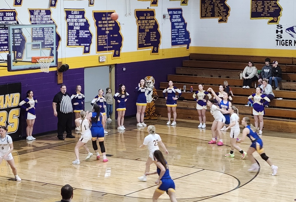 The Lady Pirates are on the offense 