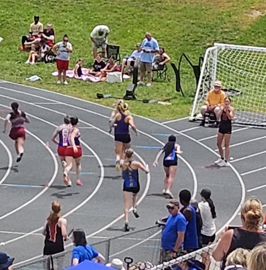 Students at Nixa Sectionals