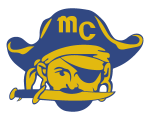 This is a photo of our mascot in Royal & Gold nicknamed "Two-toned Pete"