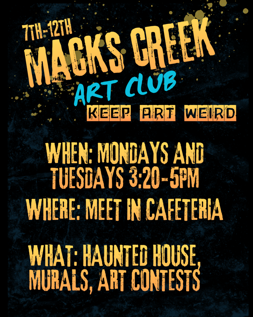 art club flyer