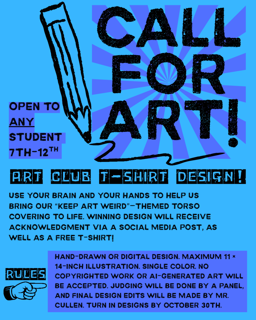 tshirt contest flyer