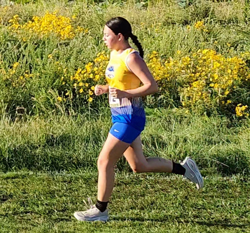 Izzy racing at Gans Creek 