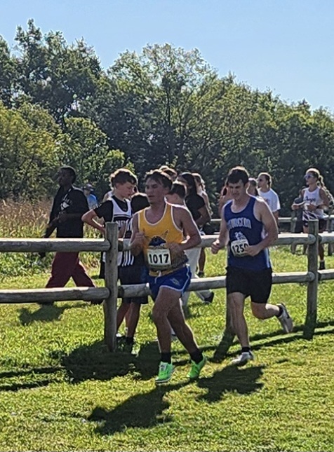 Parker ran well today.