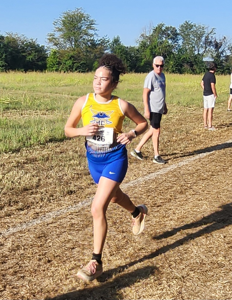 Allie had a great race!
