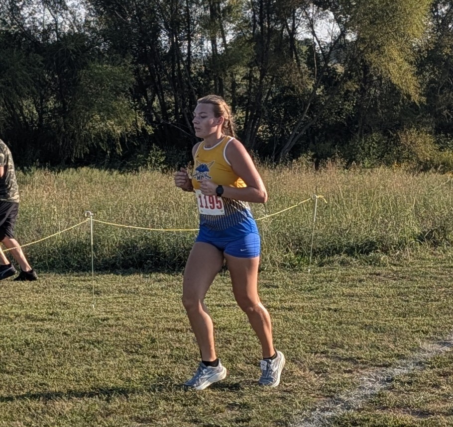 Senior Bailey Alan is enjoying her 4th and final season of XC - great job Bailey!