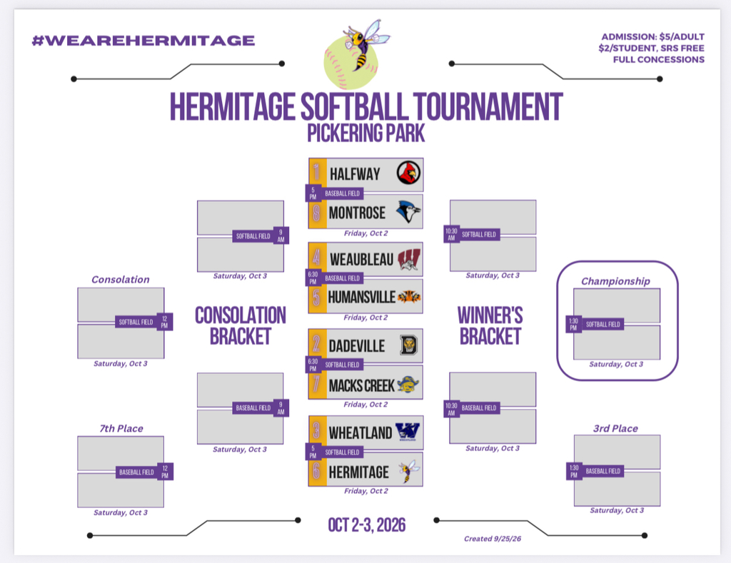 Fall 2026 Hermitage SB Tournament