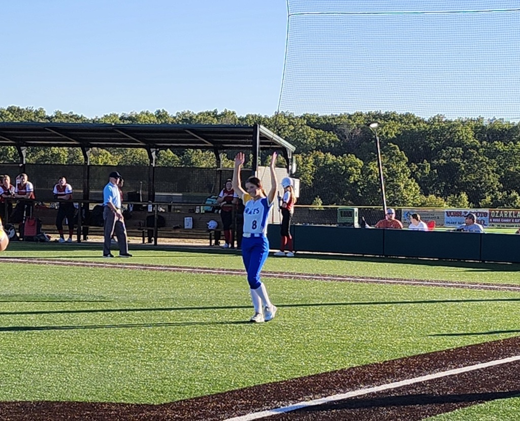 Brooke celebrates her 600th strike out!