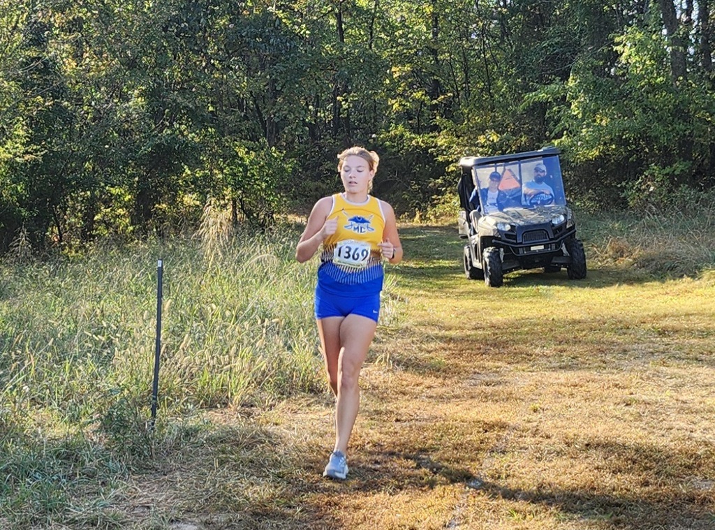 Bailey made up time between mile 2 and 3 to pass runners for a strong finish 💪.