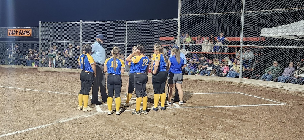 The pregame meeting with our seniors.