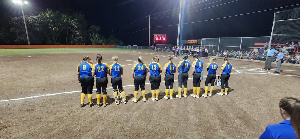The starting lineups were announced for both teams.