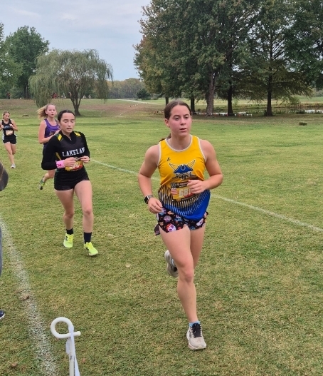 Kaelee ran well in today's race. 